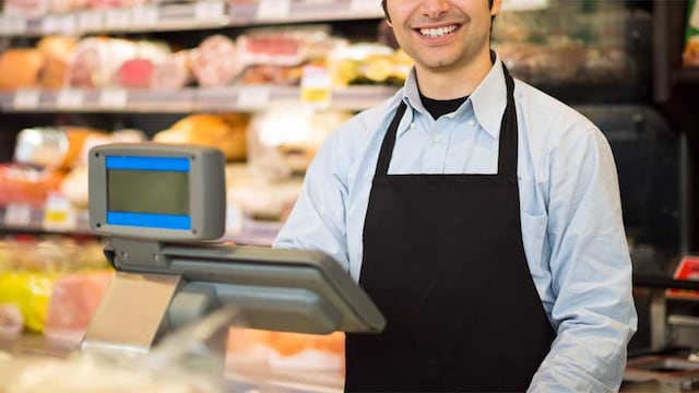 Empleado de comercio.