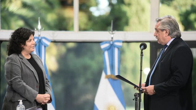 Carla Vizzotti es la nueva ministra de la nación. - presidencia