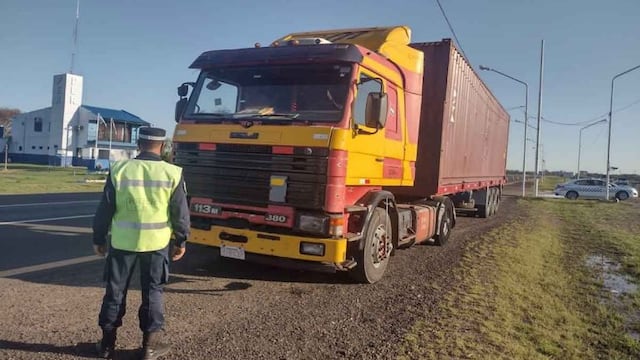 El camionero iba a bordo de un Scania 113M 380