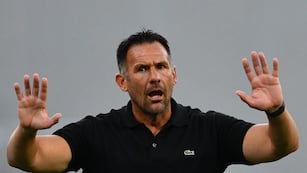 Diego Dabove. Instituto vs Talleres en el Mario Alberto Kempes. (Pedro Castillo / La Voz)