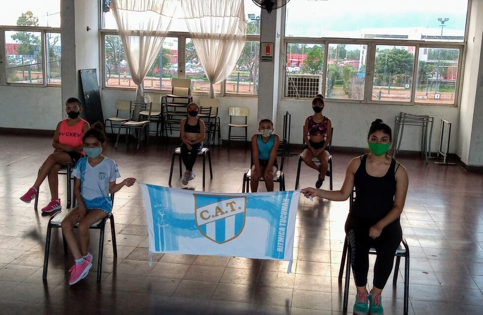 En el “Deca” no todo es fútbol: arrancó la escuela de gimnasia rítmica