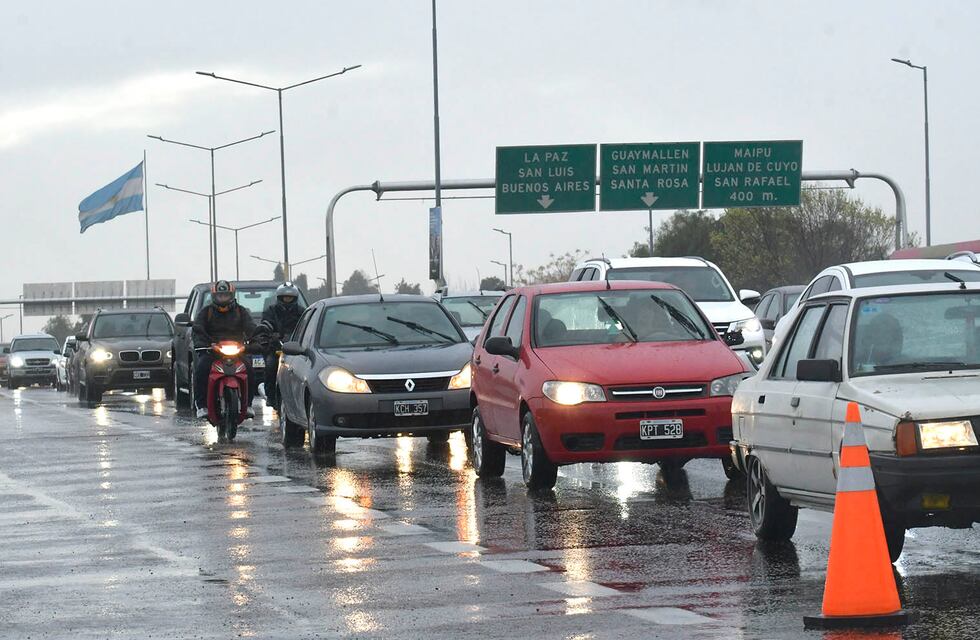 Posibles tormentas de granizo anticipan para esta madrugada en Mendoza