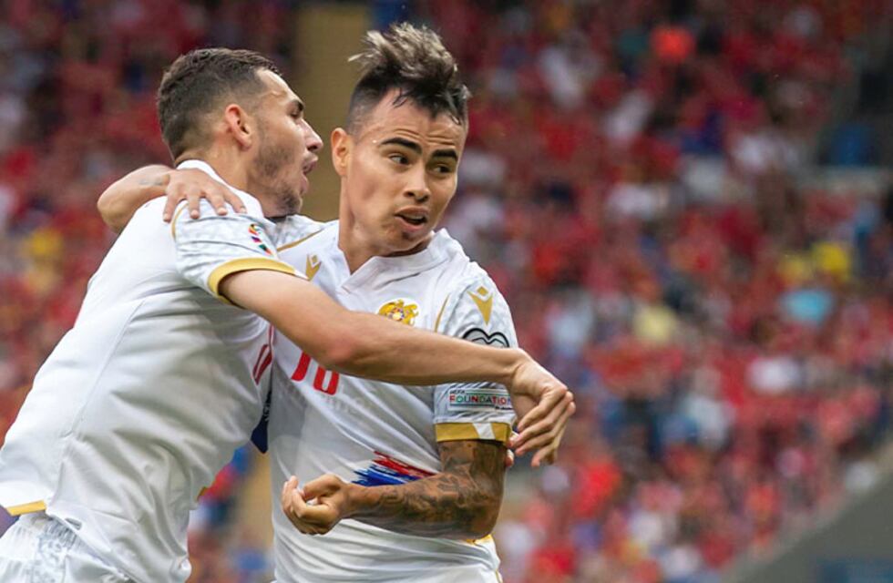 Videos: el Chino Zelarayán hace goles en todos lados, también para la Selección de Armenia