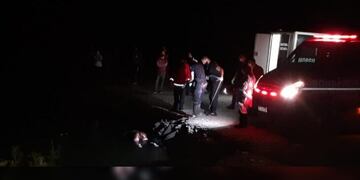 Hallazgo de un cadáver en Nemesio Parma.