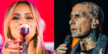 Ke Personajes en Ferro: Karina La Princesita apareció de sorpresa y cantó un tema de Gilda con Emanuel Noir