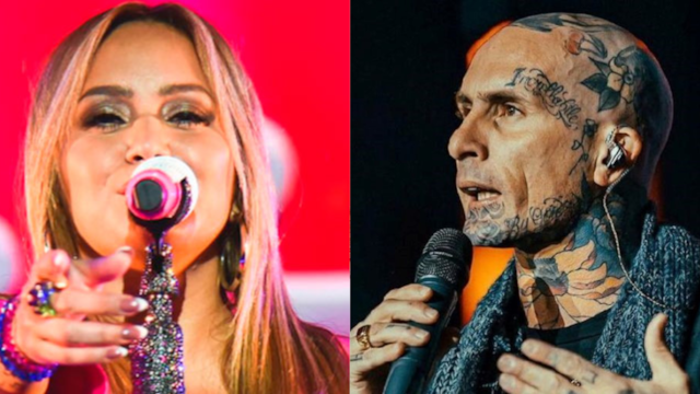 Ke Personajes en Ferro: Karina La Princesita apareció de sorpresa y cantó un tema de Gilda con Emanuel Noir