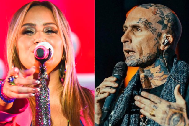 Ke Personajes en Ferro: Karina La Princesita apareció de sorpresa y cantó un tema de Gilda con Emanuel Noir