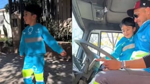 Un cordobés que es fanático de los recolectores de residuos.