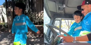 Un cordobés que es fanático de los recolectores de residuos.