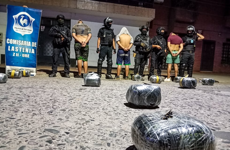 Secuestran casi 150 kilos de marihuana en un taller de la Capital
