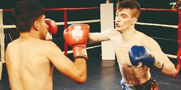 Santiago Blanco (San Luis), combatirá el próximo 25 de junio en uno de los combates de kickboxing profesional.