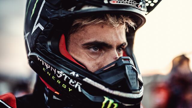 El salteño en la undécima etapa del Rally Dakar.