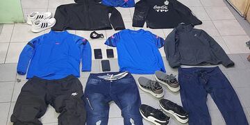 Alguno de los artículos secuestrados en los operativos.