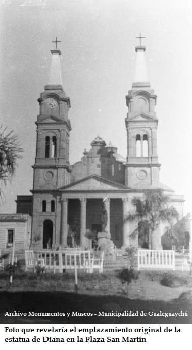 Catedral San José de Gualeguaychú. Foto de los archivos históricos.