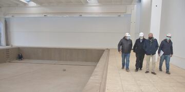 Tandil: en un mes se inaugurarán las piletas climatizadas del CEF 42