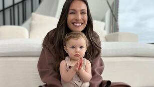 Pampita y su hija menor, Ana.