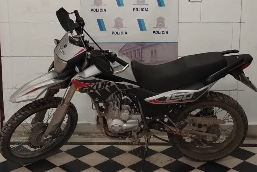 Recuperan dos motocicletas robadas en distintos operativos en Tres Arroyos