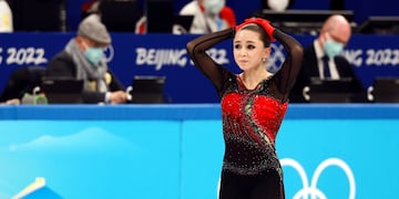 Kamila Valieva, la joven rusa de 15 años que hizo historia en los Juegos Olímpicos de Invierno.