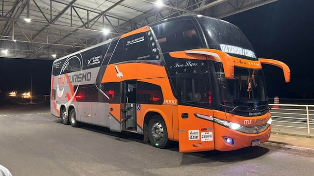 Fueron trasladados a la Delegación de la Policía Federal en Dionísio Cerqueira, donde quedaron identificados y notificados por evasión al control migratorio.