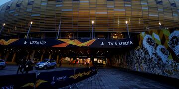 El Gdansk Stadium, de Polonia, donde se jugará la final de la Europa League.