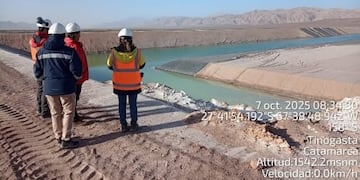 El Ministerio de Minería de Catamarca supervisó el manejo de residuos y los planes de desmantelamiento en la planta y el salar.
