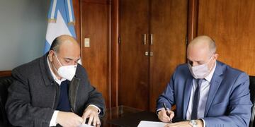 Manzur se reunió con Guerrero.