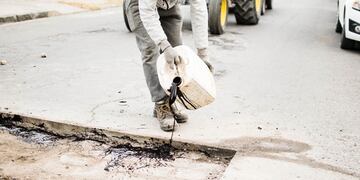 Trabajos viales en distintos puntos de la ciudad de Tres Arroyos