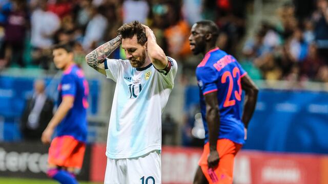 La Selección Argentina perdió 2-0 en su último cruce con Colombia.