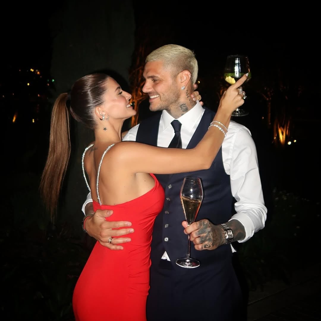 Filtraron una foto de Mauro Icardi y la China Suárez en plena fiesta de Año Nuevo y sembró dudas