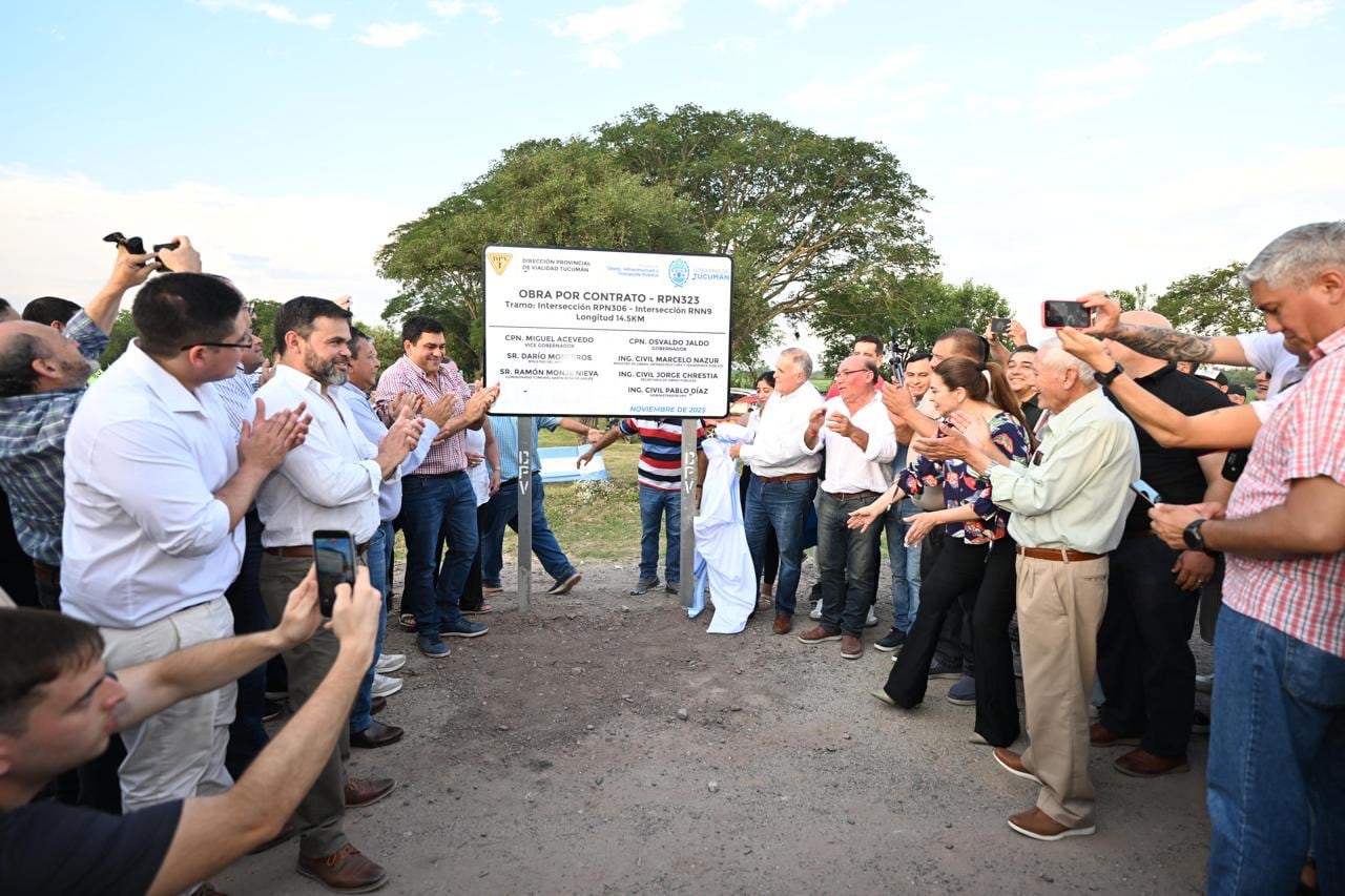 La obra incluye 14 km repavimentados, un puente nuevo y una rotonda que reduce riesgos y ordena el tránsito.