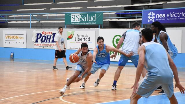 OTC regresó a los entrenamientos de cara al reinicio de la Liga Nacional de Básquet