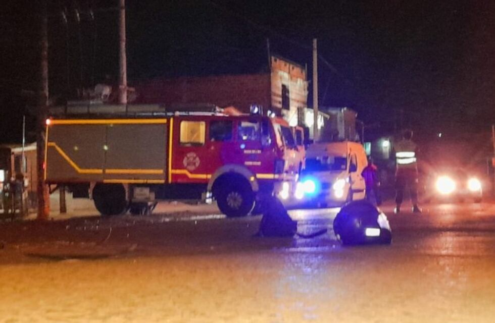 Puerto Iguazú: accidente de motos deja un saldo de tres personas heridas