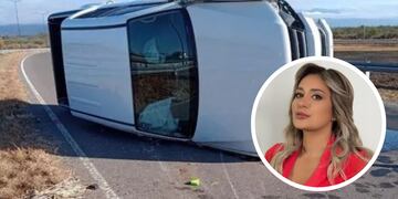 Cande Correa contó lo que pasó en el accidente.