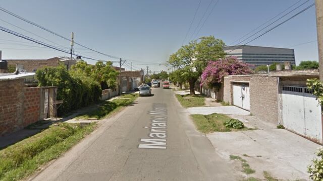 Moreno al 6100 en Rosario (Google Maps)