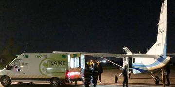 Partió Desde Tres Arroyos un vuelo sanitario hacia el Hospital Italiano de La Plata