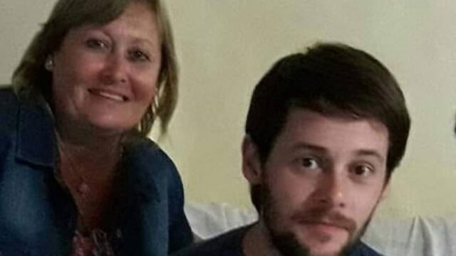 Mirta, la madre y Germán Cassina, el joven rafaelino que había desaparecido en Mendoza a principios de diciembre del 2021.