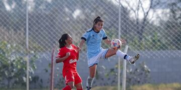 La Pomu Mariana Sánchez, figura del Belgrano femenino y su despedida (Prensa Belgrano)