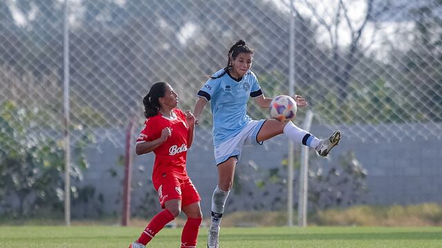 La Pomu Mariana Sánchez, figura del Belgrano femenino y su despedida (Prensa Belgrano)