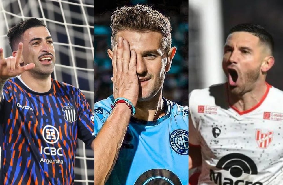 La eficacia de los goleadores de Talleres, Belgrano e Instituto: más goles que 24 de los equipos de la Liga