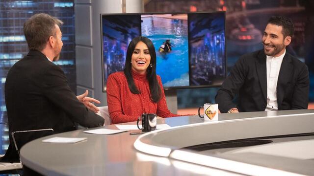 Lali Espósito enseñó a cantar “Muchachos” en la TV española.