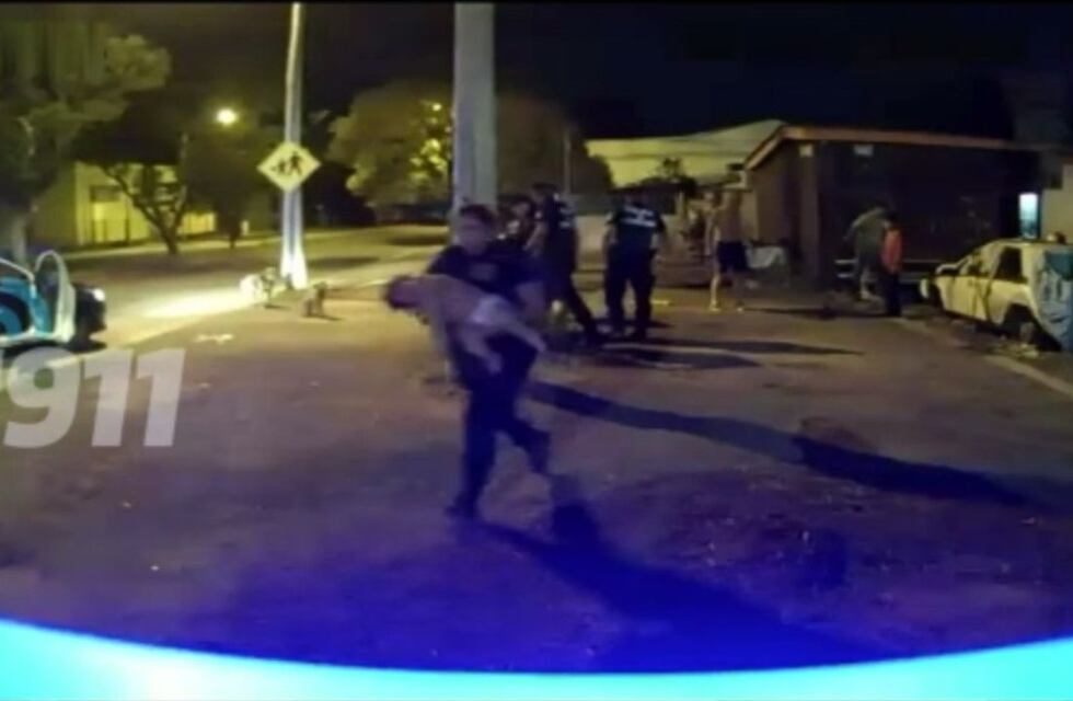 Video: el veloz rescate a una beba de un año que sufría una convulsión en Córdoba