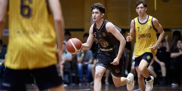 El puntaltense Lautaro Jaimes finalizó tercero con Olimpo en la Liga Federal Formativa U 17. (Foto: Olimpo).