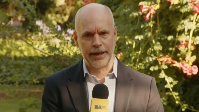 Horacio Rodríguez Larreta, lapidario contra el kirchnerismo:  "Atacan y persiguen a los que no piensan como ellos". Foto: Web.