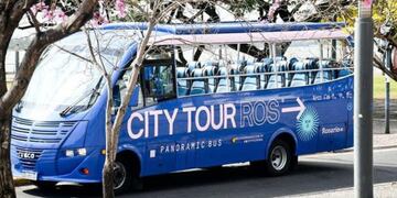 Colectivo para city tour en Rosario