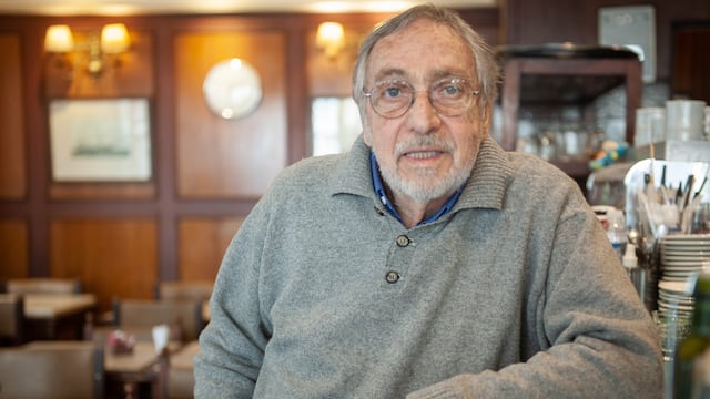 Luis Brandoni Actor durante una entrevista
Foto Federico Lopez Claro