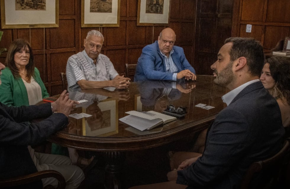 Pagani recibió a representantes de la Embajada de EEUU en el país