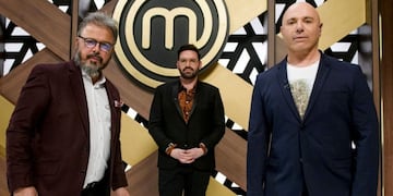 Donato De Santis, Damián Betular y Germán Martitegui son los jurados de MasterChef Celebrity.
