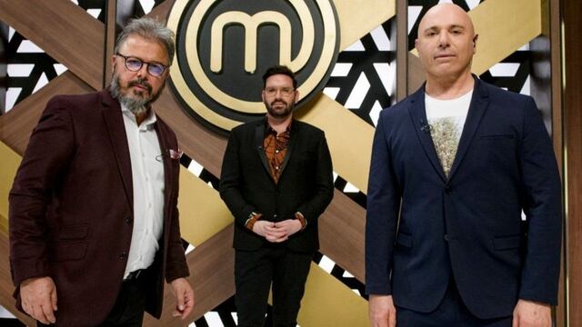 Donato De Santis, Damián Betular y Germán Martitegui son los jurados de MasterChef Celebrity.