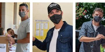 Ciro Seisas, Lisandro Cavatorta y Juan Monteverde