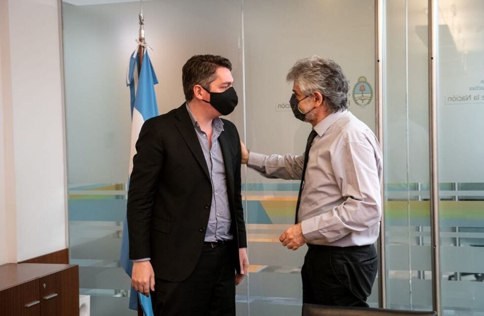 Martín Pérez se reunió con Daniel Filmus